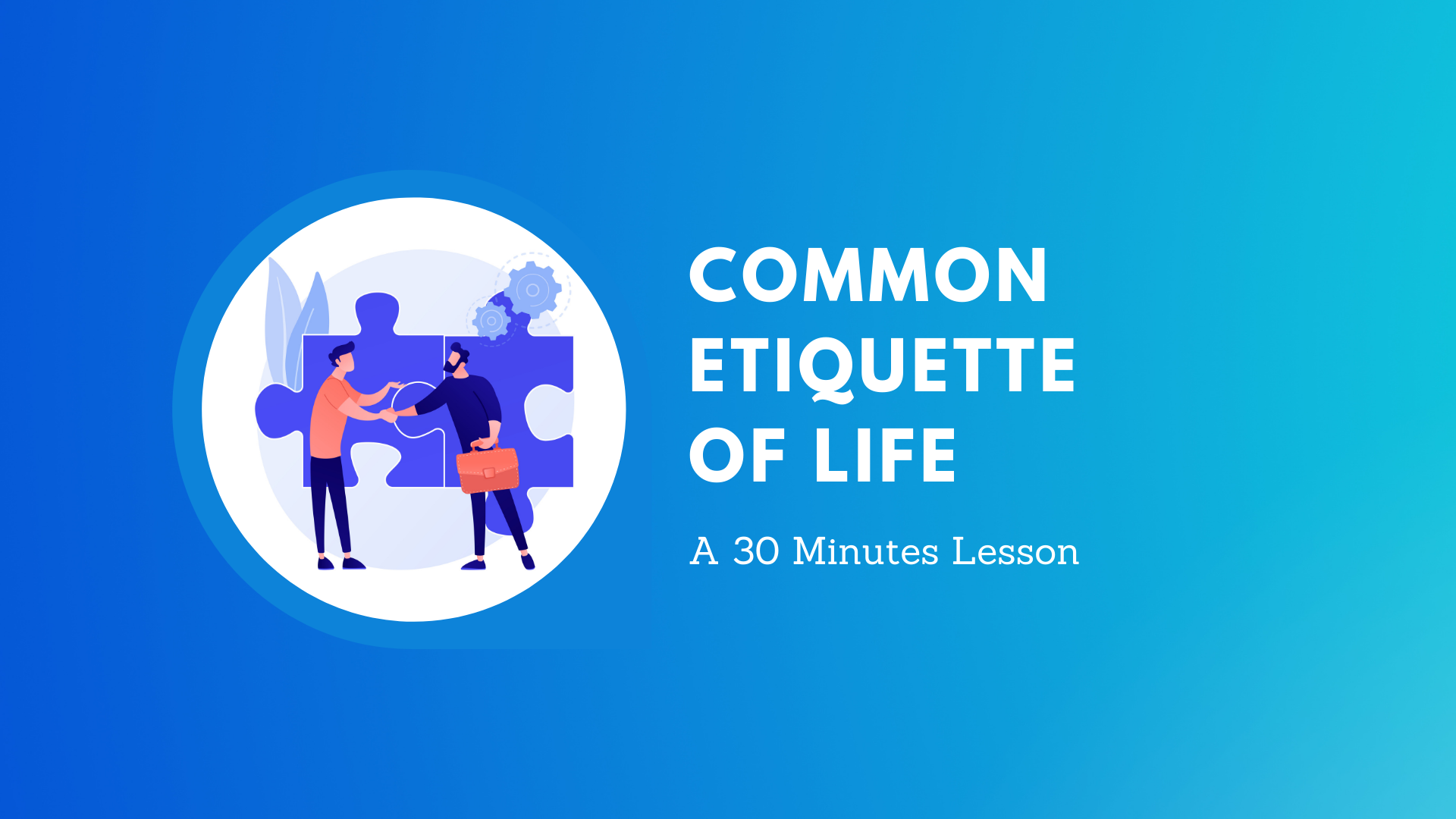 Common Etiquette of Life course image