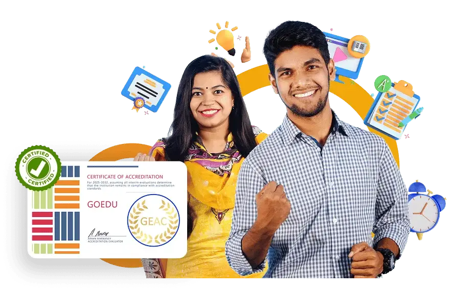 Confidence-Students-at-GoEdu-Online-Learning-Platform-Best-Online-Learning-Platform-In-Bangladesh- and GEAC Certified