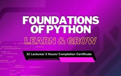 Foundations of Python: Learn & Grow